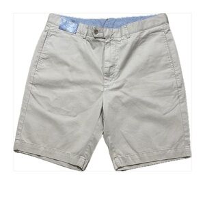 Daniel Cremieux Newport Tan Flat Front Shorts size 34